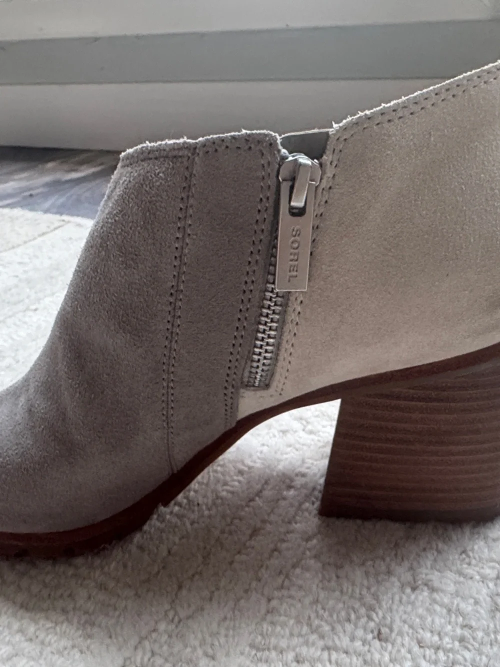 Sorel Nadia Suede Booties